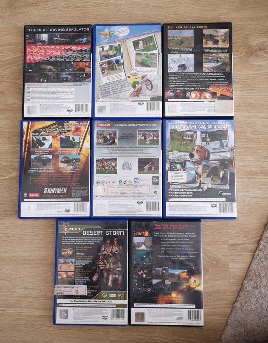 7 jogos para PS2 (4 euros cada jogo!)