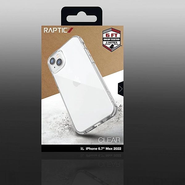 Raptic X-Doria Clear Case etui iPhone 14 Plus pancerny pokrowiec przez