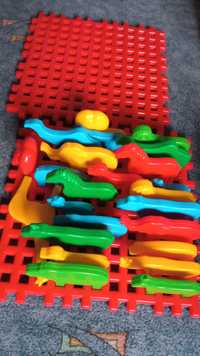 Zabawki zwierzątka kształty telefon lokomotywa sowa