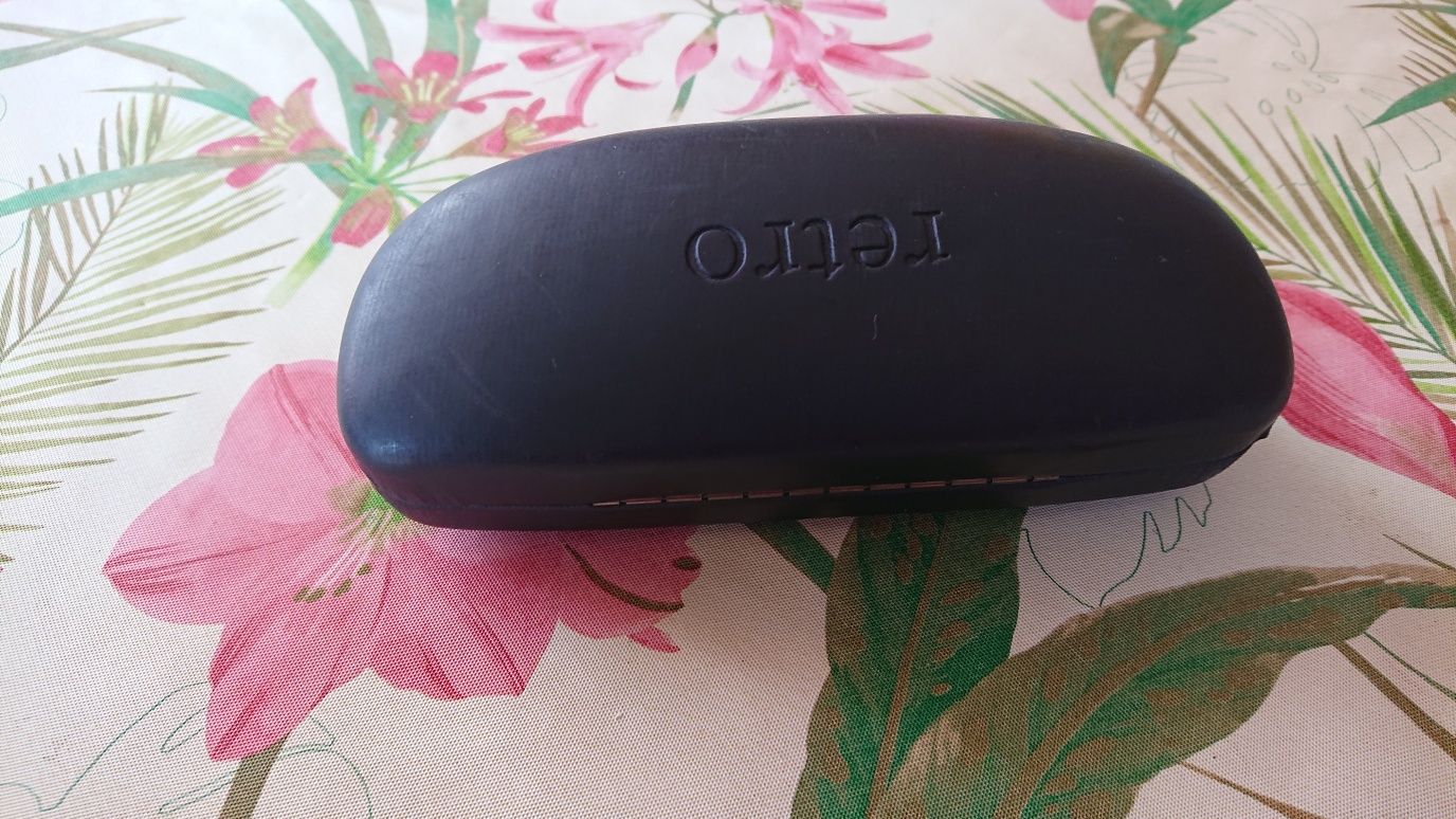 Etui Pokrowiec Futerał na okulary Retro