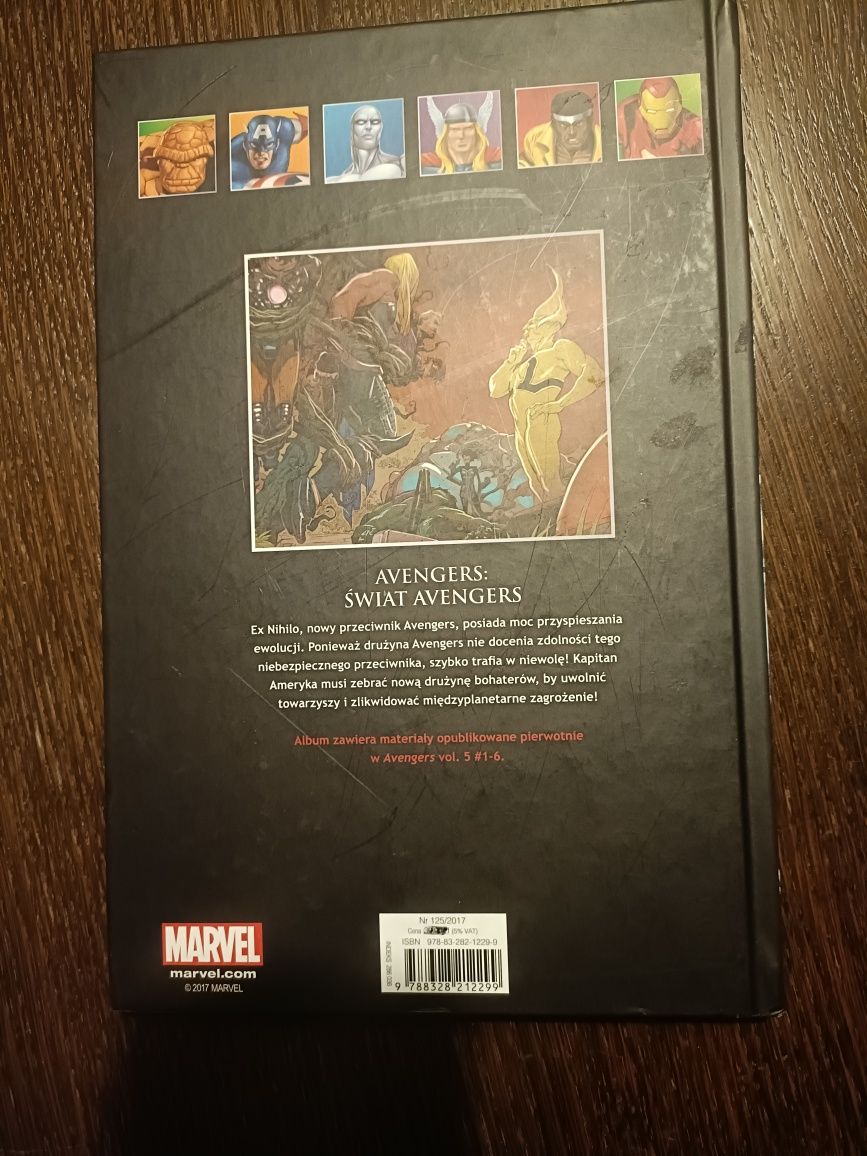 Avengers -Swiat Avengers kolekcja komiksów Marvela