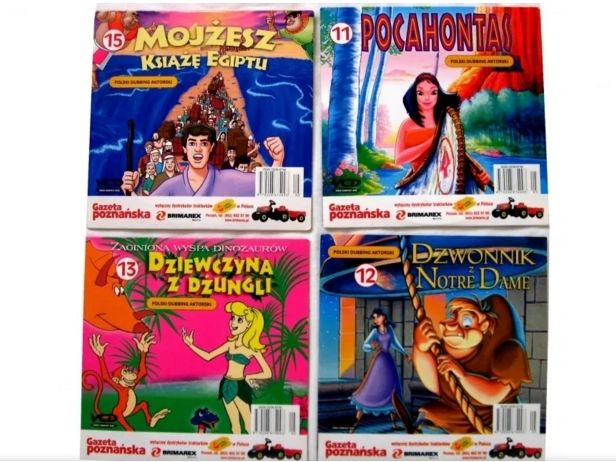 Klasyczne bajki dla dzieci vcd 4 płyty