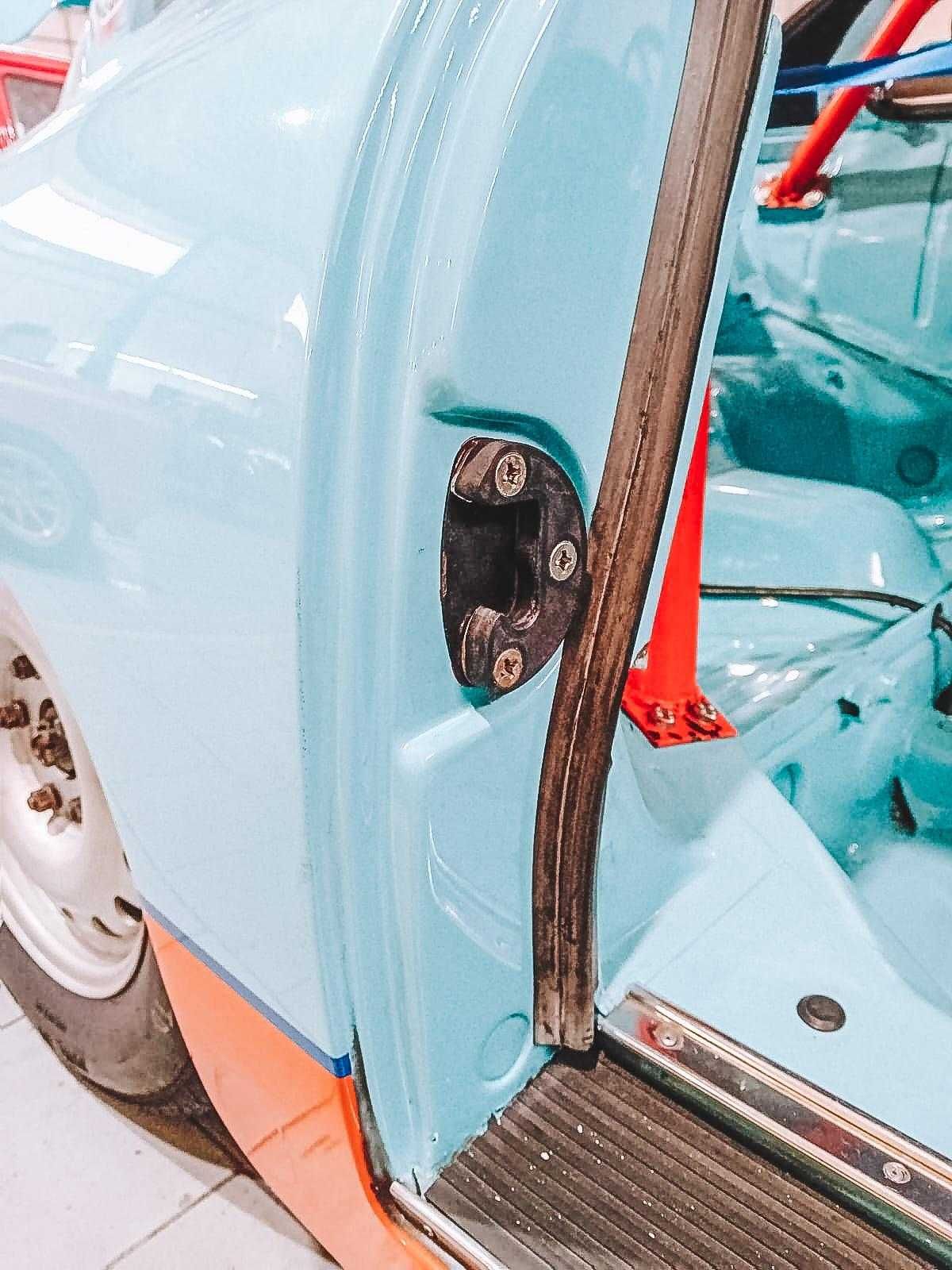 porsche 356 sc - fecho porta