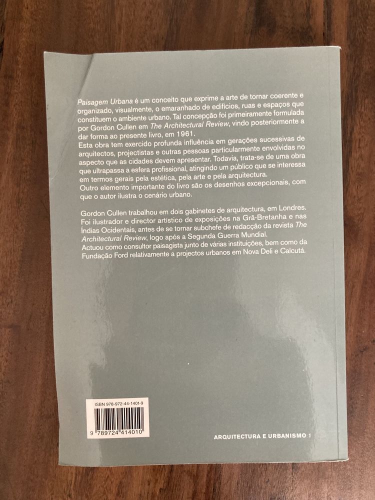 Livro Paisagem urbana