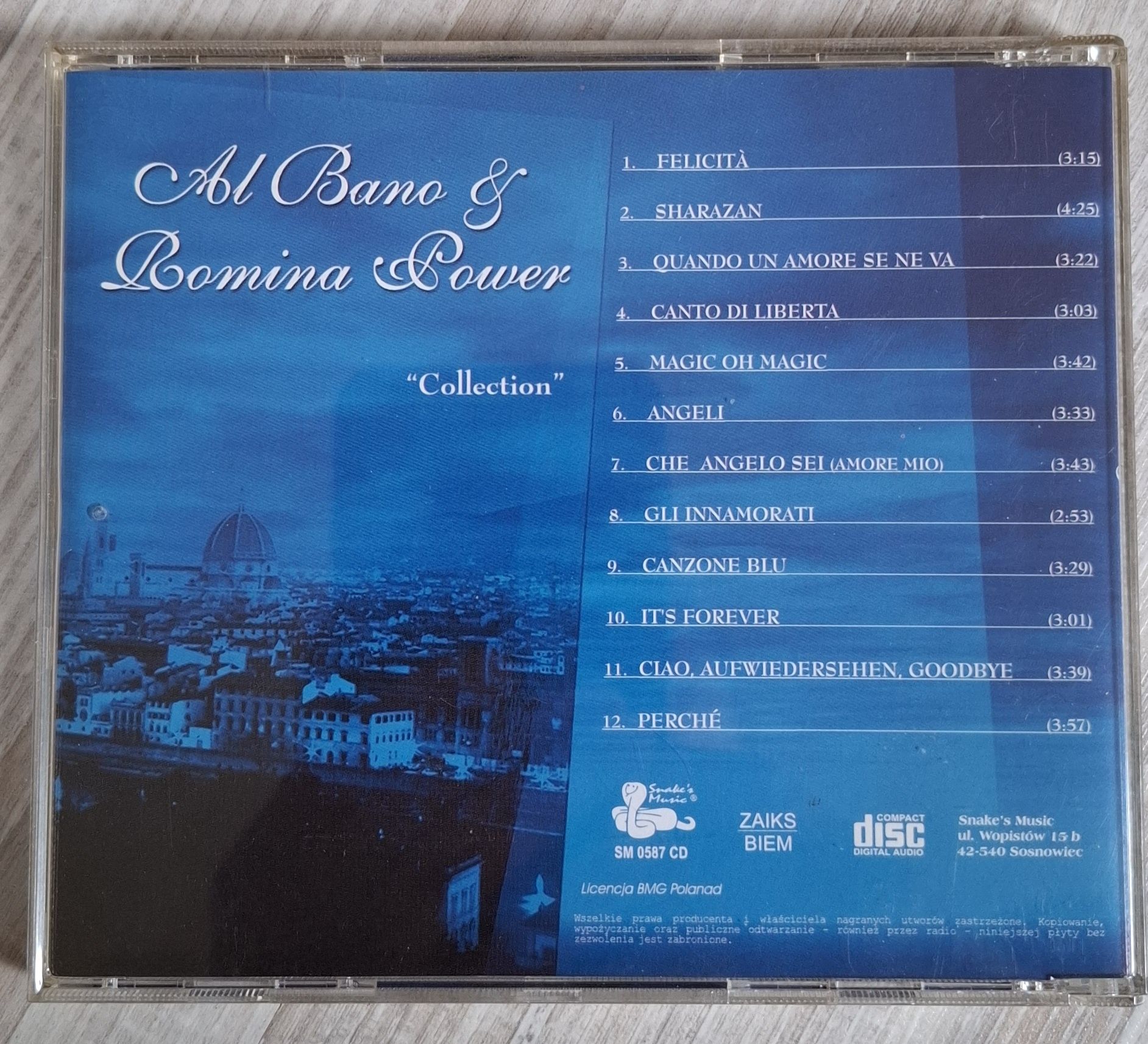 Albano & Romina Power CD.