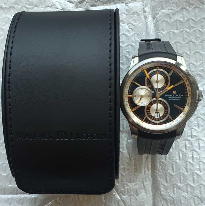 Zegarek Męski Maurice Lacroix Pontos Automatic Chronograph Titanium