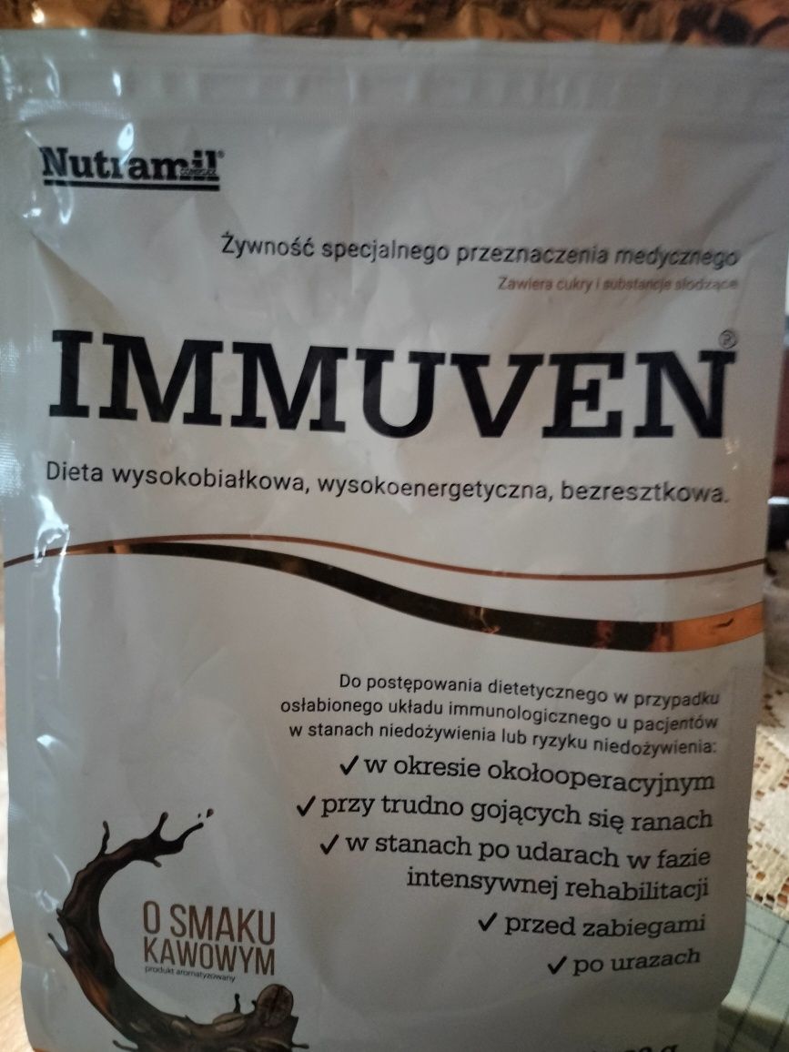 Immuven , dieta wysokobiałkowa