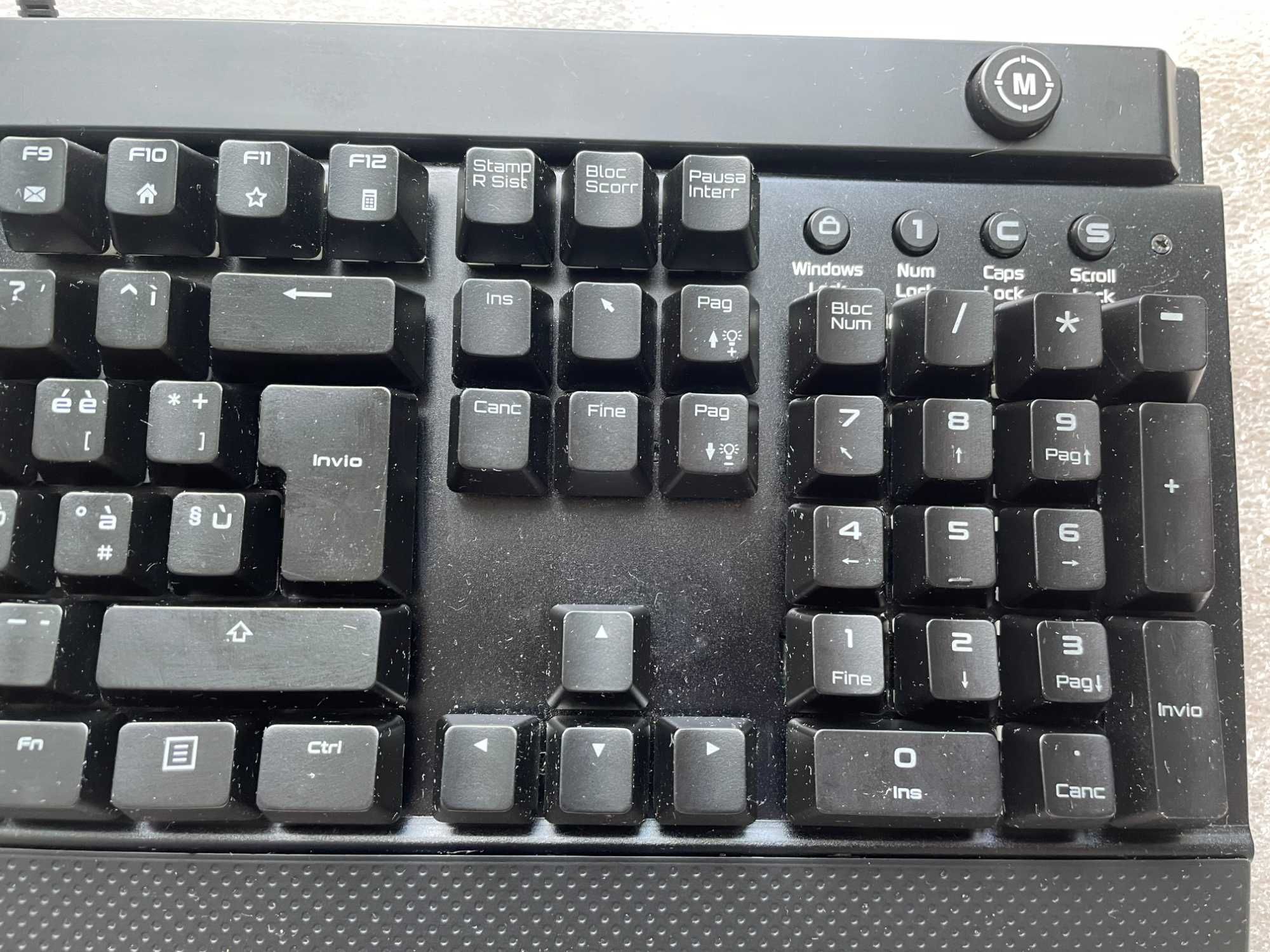 Klawiatura mechaniczna program. gamingowa Amazon QWERTY ITalian Layout