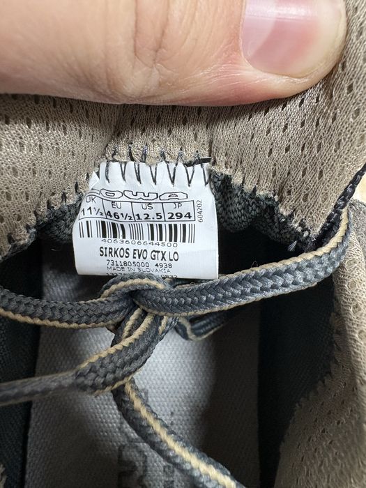 Чоловічі трекінгові кросівки Lowa Sircos Evo GTX Lo Gore Tex