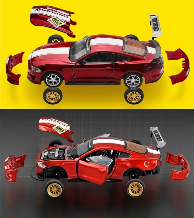 модель Ford Mustang CCA Конструктор Форд Мустанг ССА Мустанг модель GT