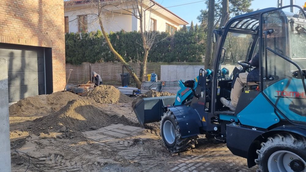 Wynajem ładowarek kołowych Wacker Kramer z operatorem lub bez