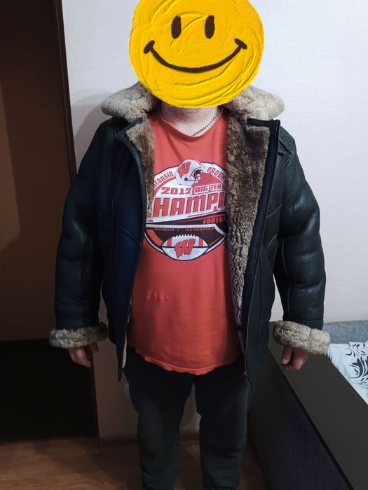 Продам куртку пілот. Натуральна шкіра, овчина.