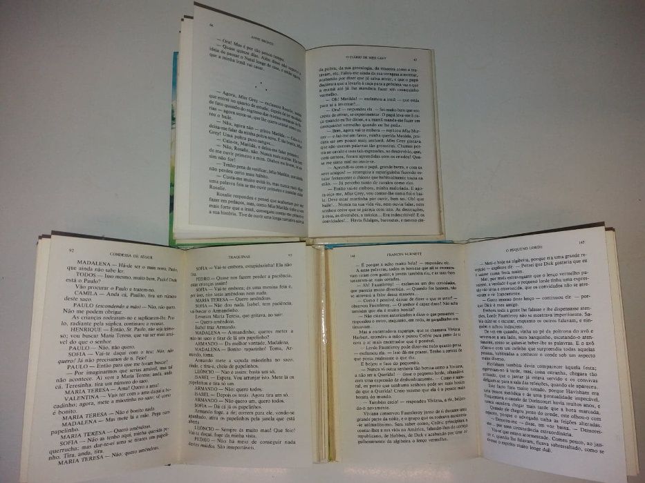 3 Livros juvenis do círculo dos leitores