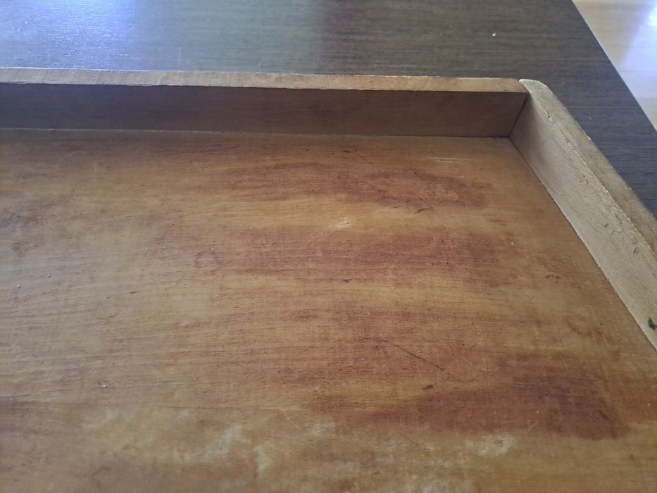 Drewniana stolnica PRL