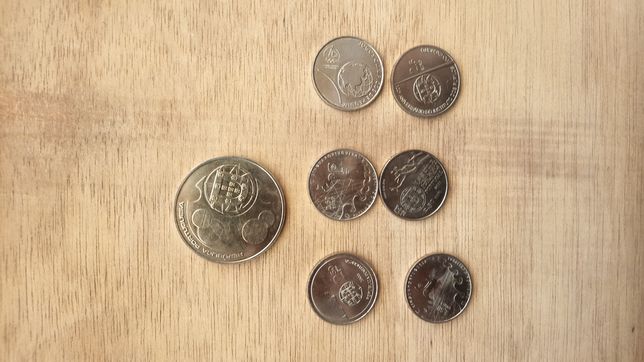 Moedas coleção euro