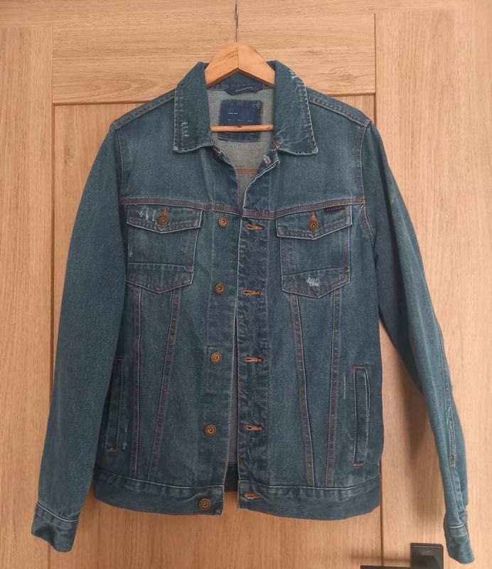 Kurtka męska jeansowa ZARA denim Rozmiar L