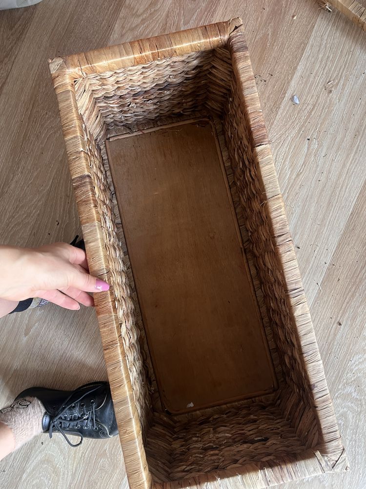 Komoda szafka w stylu boho vintage komoda bambusowa