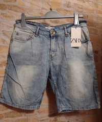 (M) ZARA/ Dżinsowe szorty, krótkie spodenki, dżinsy jeansy