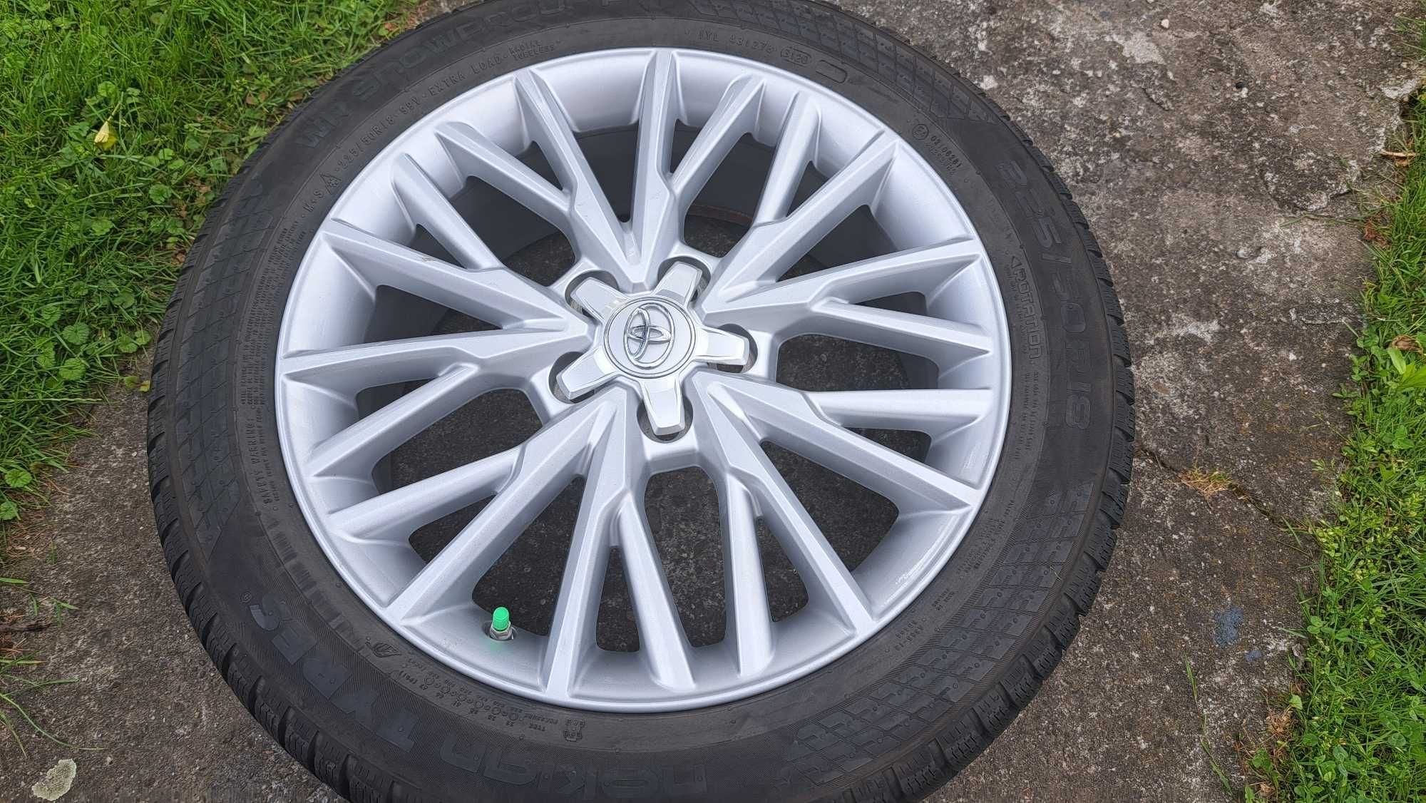 Koła,  Alufelgi+ TPMS + Opony 225/50/18 Toyota CHR