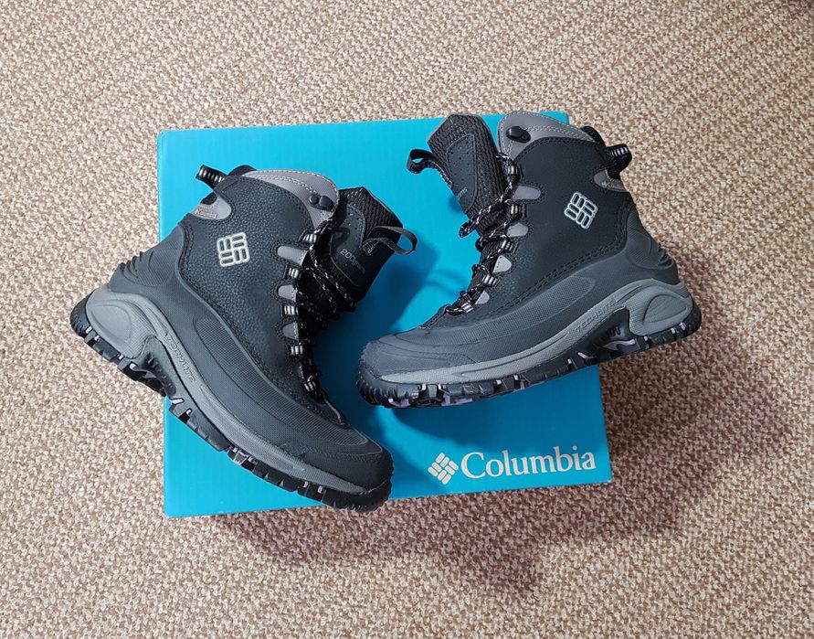 Columbia Bugaboot жіночі зимові шкіряні черевики оригінал 37 US6 23см