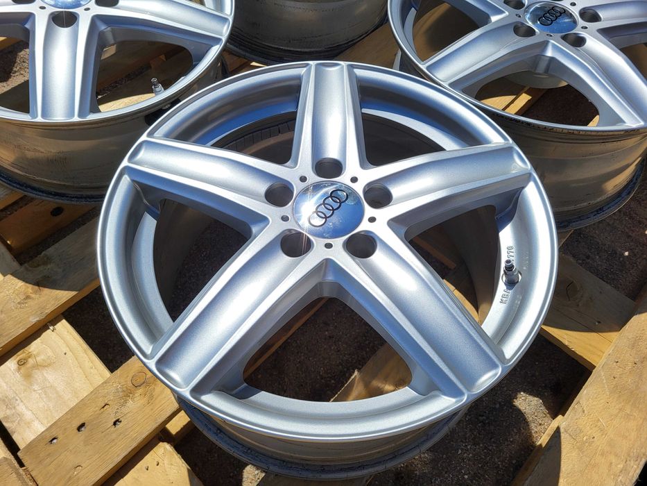 [909] Felgi aluminiowe 17 Cali 5x112 ET35 AUDI A3 A4 A6 + CZUJNIKI