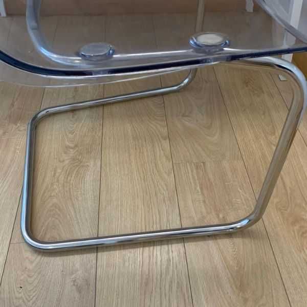 TOBIAS
Cadeira, transparente/cromado