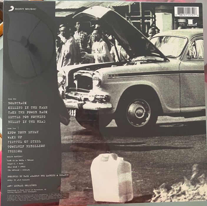 LP Rage Against The Machine - RATM