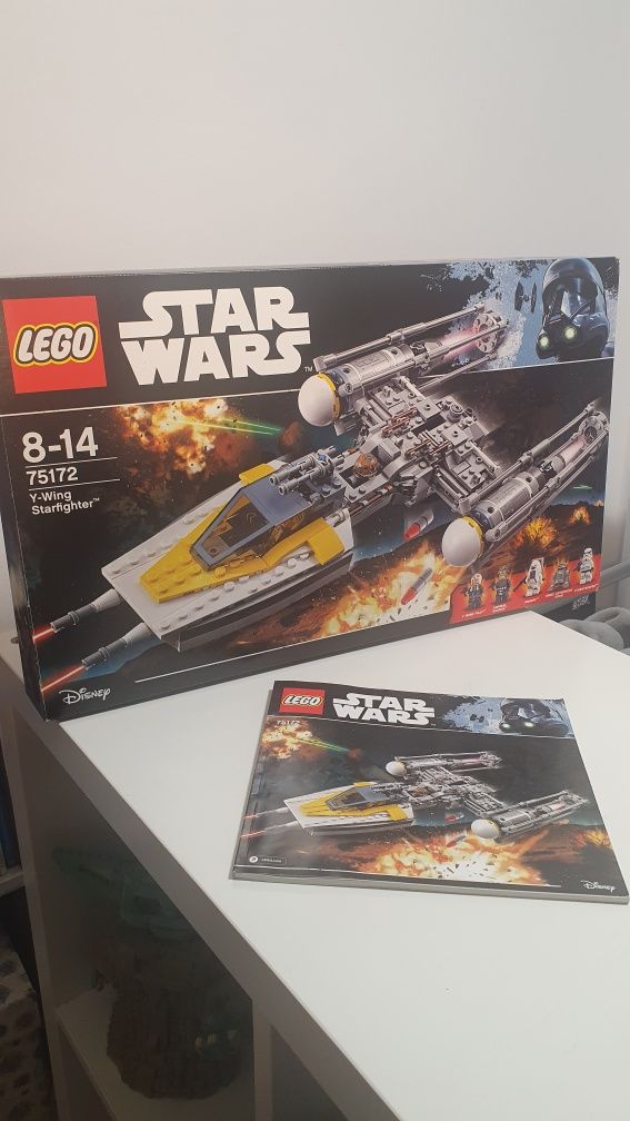 Lego star wars 75172 Y-Wing Starfighter 100% kompletny