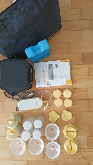 Laktator Medela Freestyle Flex – komplet plus dodatki i gratisy