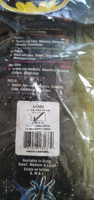 Костюм супергероя женский