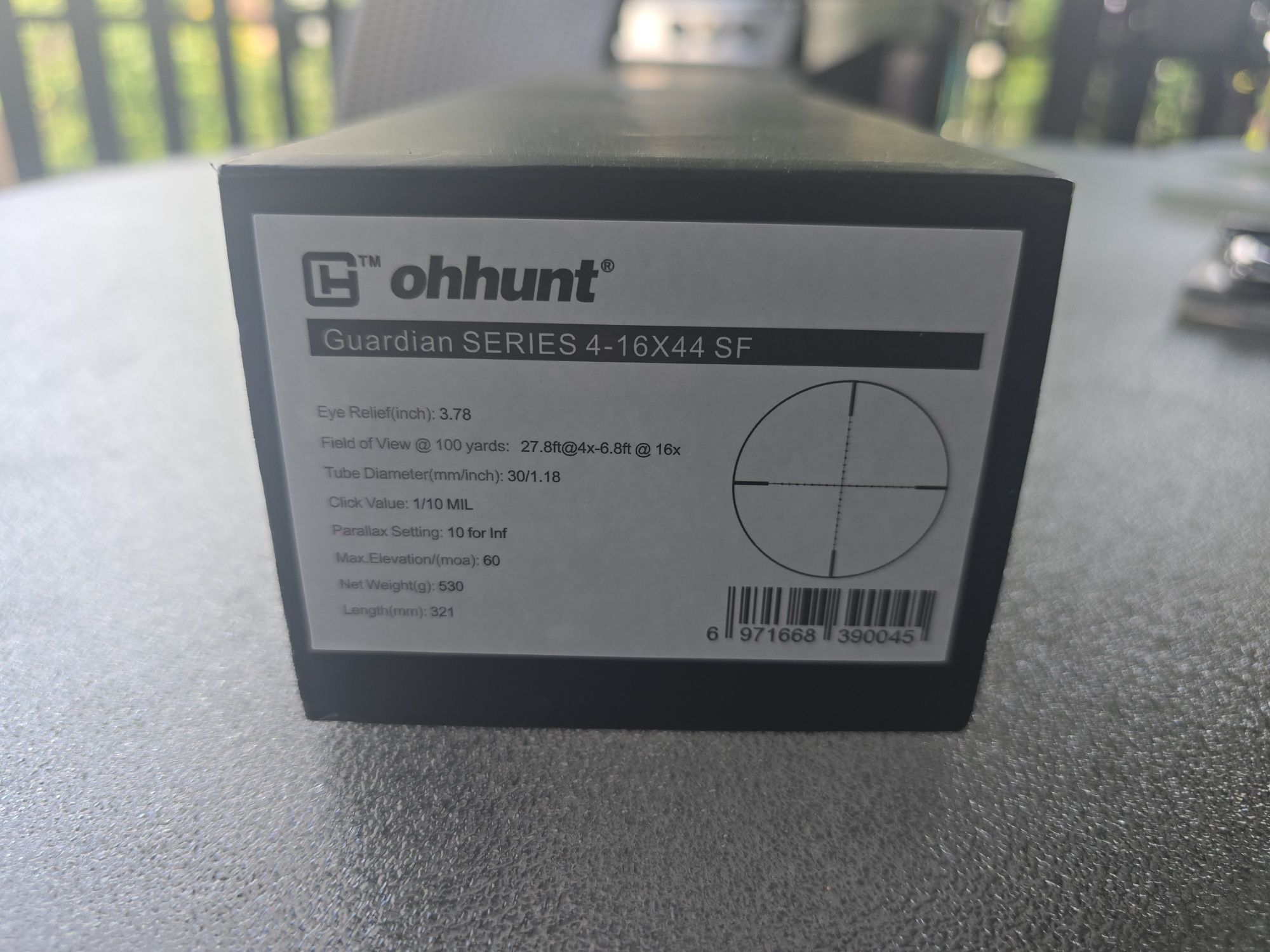 Celownik optyczny Ohhunt Guardian 4 - 16x44 SF