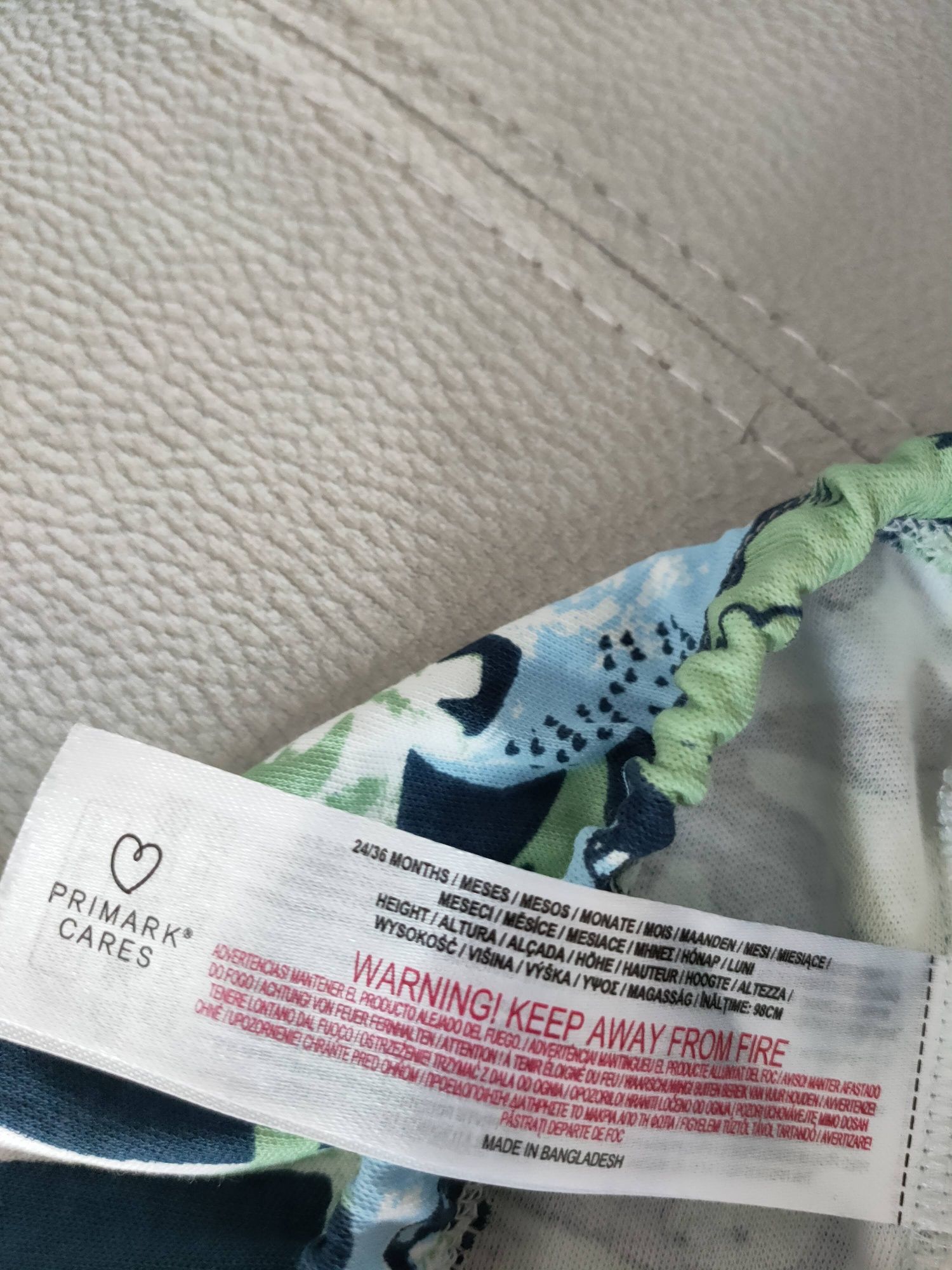 Piżamka chłopięca roz 92 /98 Primark