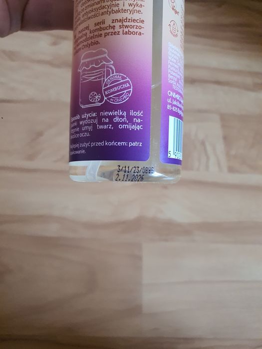 Puszysta pianka do mycia twarzy kombucha, granat, aloes Onlybio