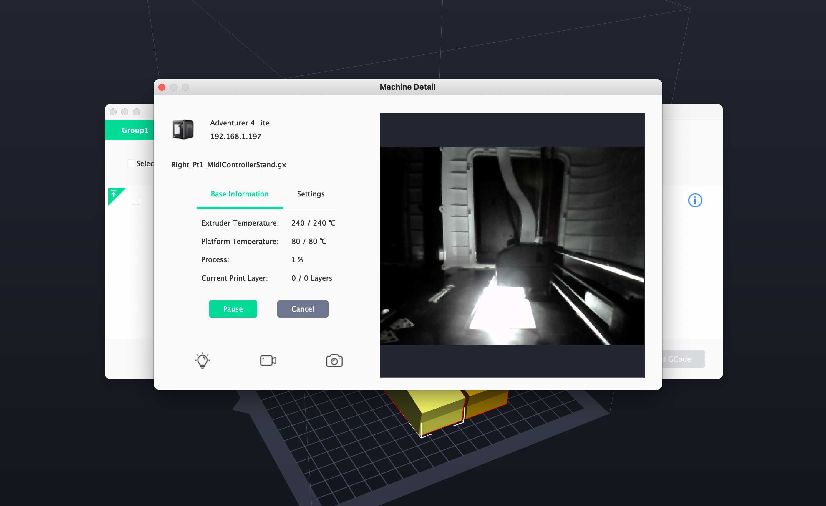 Impressora 3D Profissional FlashForge 4 Lite + Extra + Filamentos