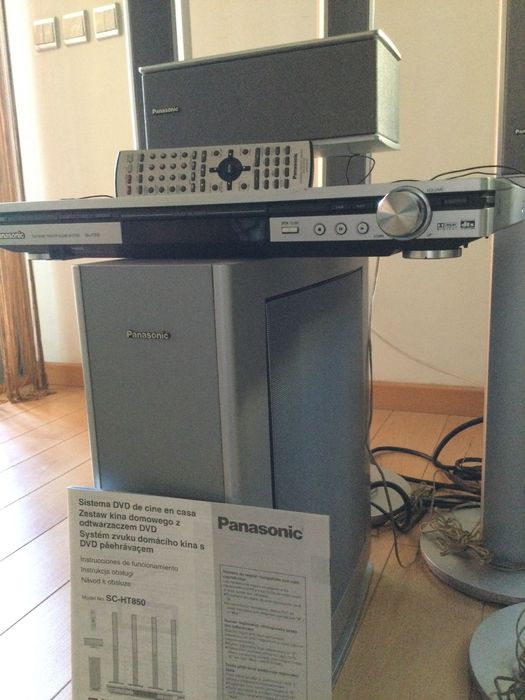 Sistema DVD de cinema em casa Panasonic