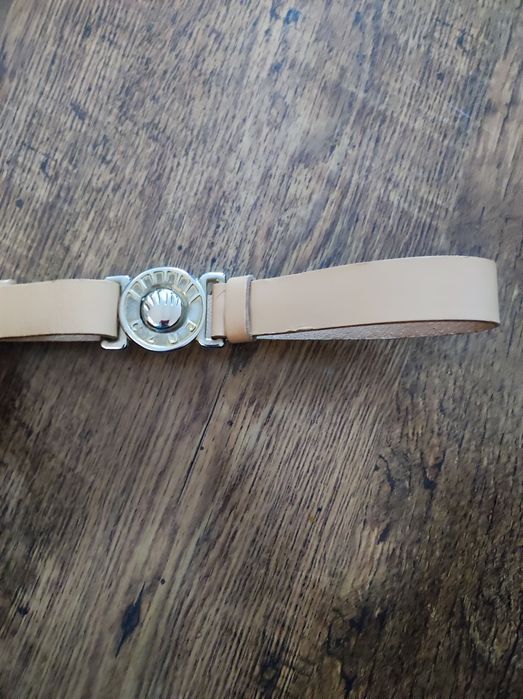 Pas zuchowy skórzany