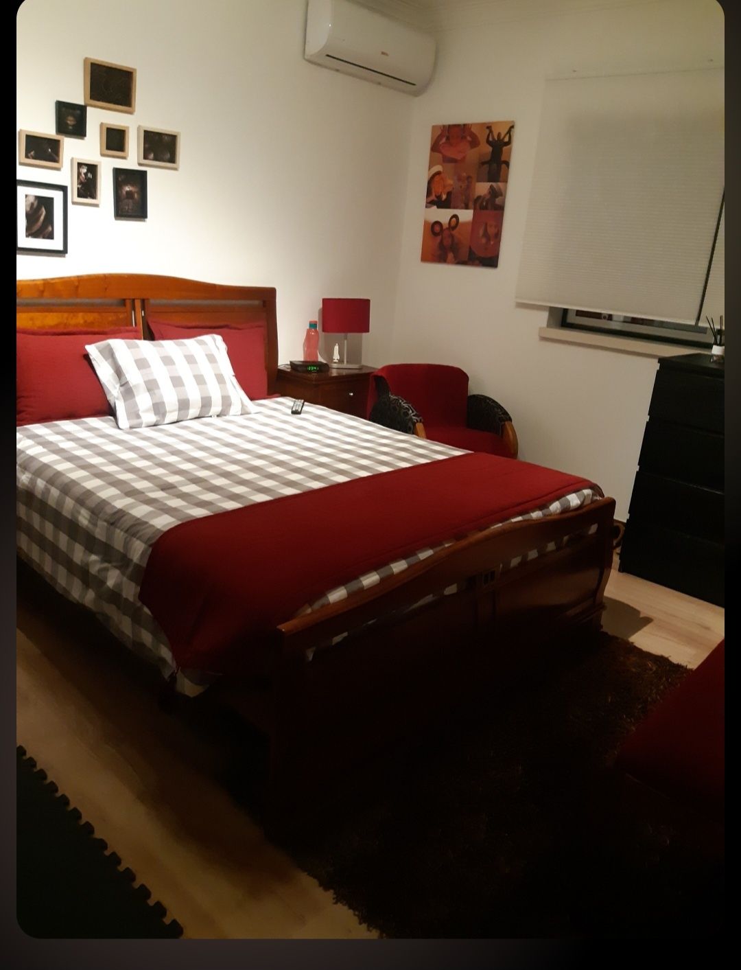 Mobília de quarto cerejeira