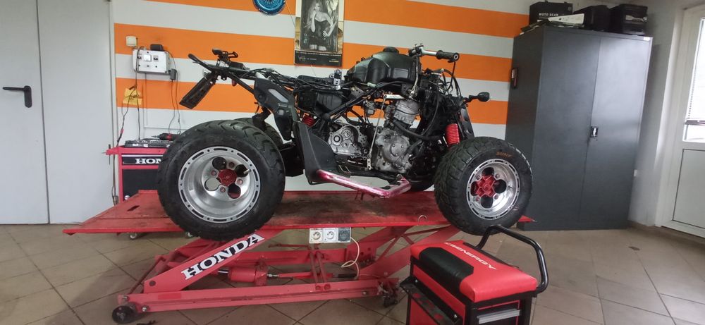 Serwis i naprawa motocykli quadów i skuterów. Spawanie aluminium
