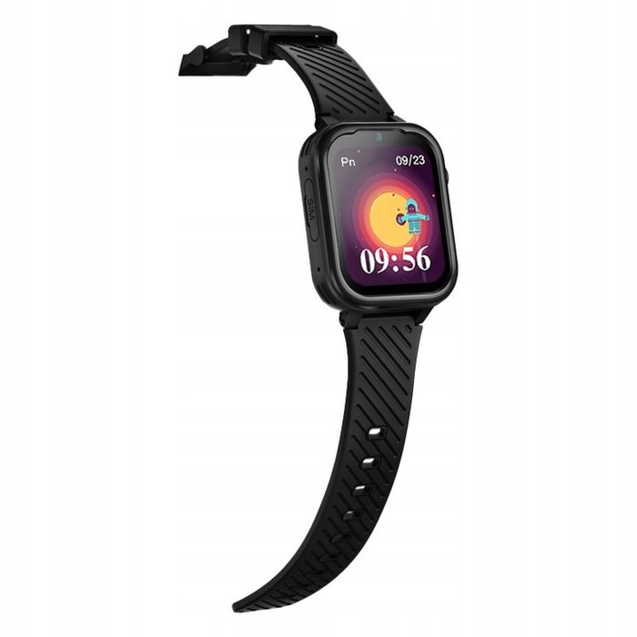 Smartwatch Dziecięcy Zegarek Dla Dzieci Garett Kids Essa 4g Czarny