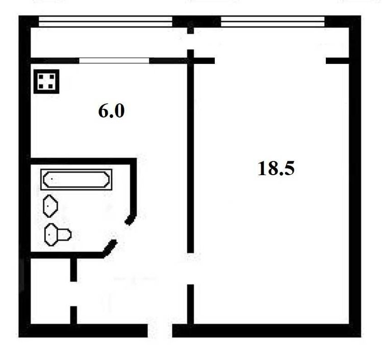 Срочно! Продам 1-к квартиру по ул. Энтузиастов 33 возле м.Левобережная