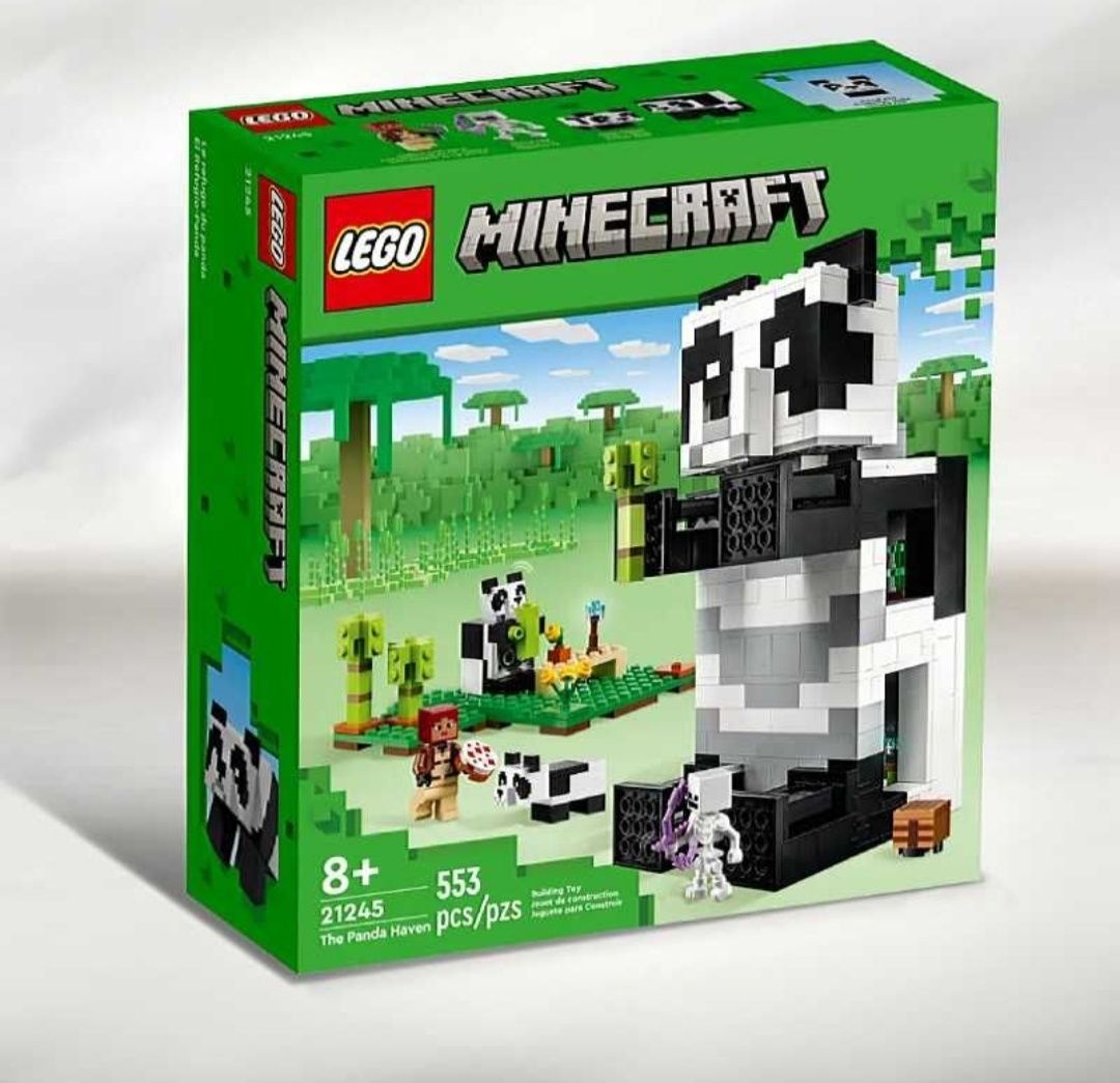 8 НОВИХ Lego Minecraft 21242 21245 21250 21257 21244 майнкрафт ОПИС!