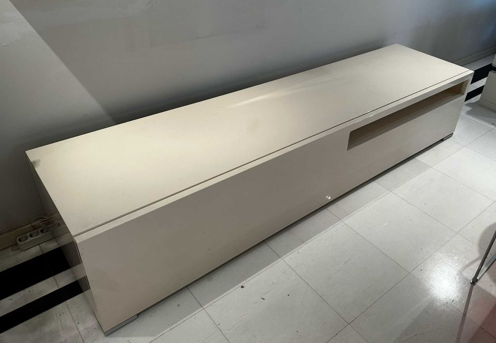 Conjunto Cristaleira Horizontal e Móvel TV Spazio(Italiano)