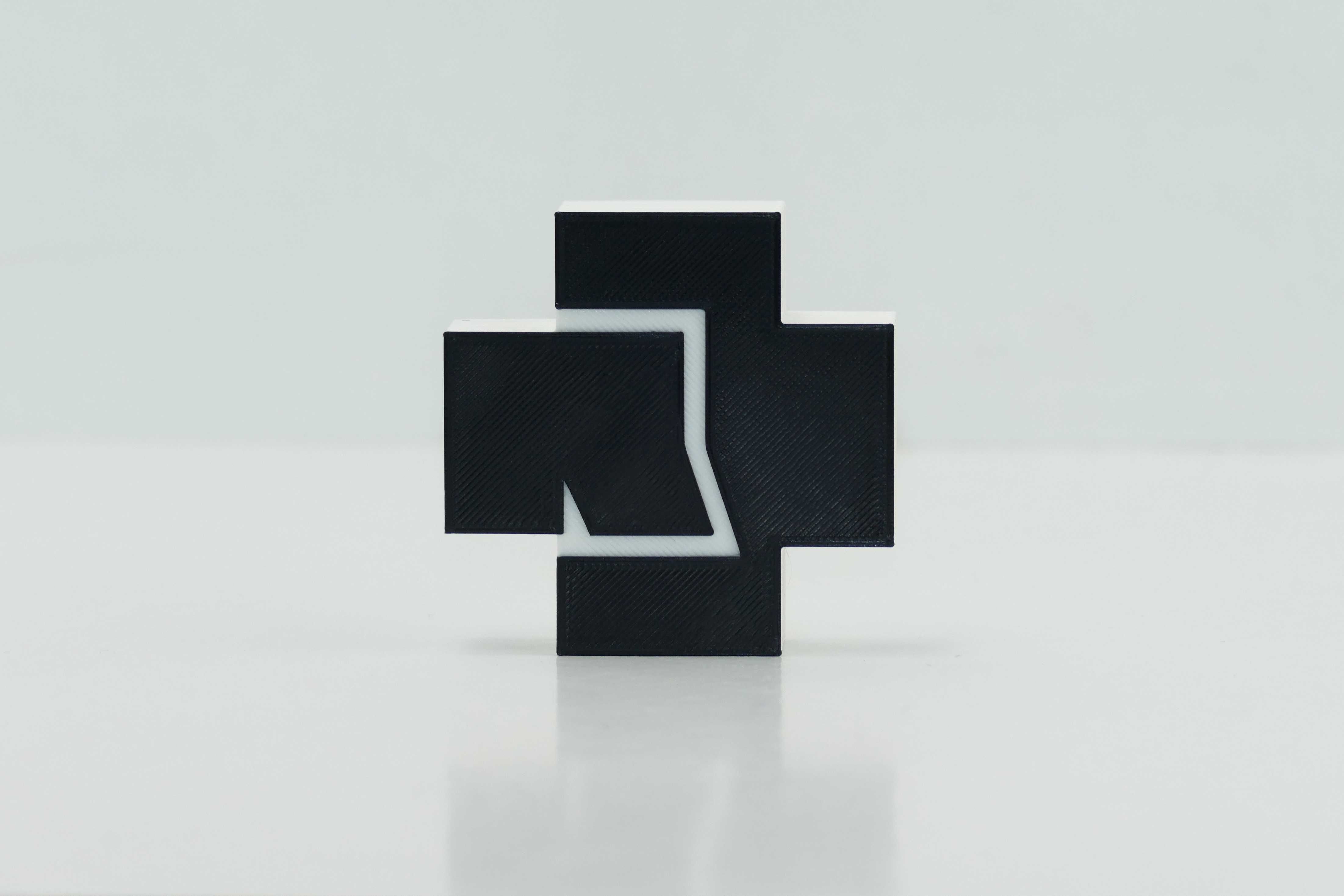 Rammstein - Impressão 3D Logotipo v2