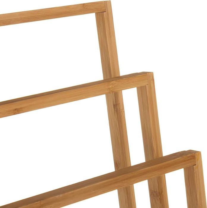 Toalheiro de pé em bambu 82 x 42 x 24 cm - NOVO - ENVIO GRÁTIS