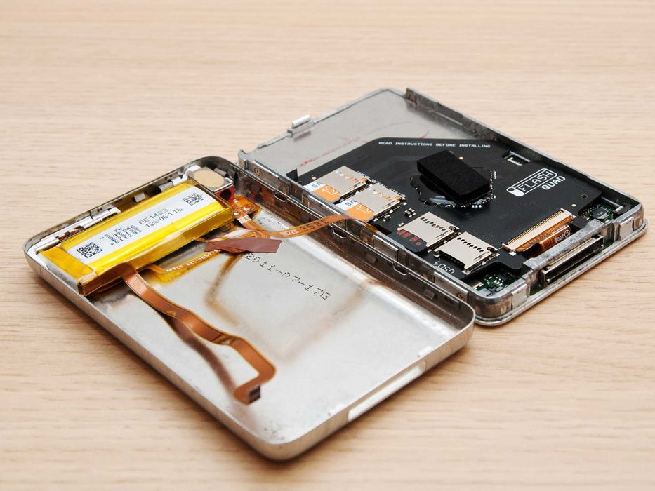 Адаптер MicroSD iFlash Quad 2025 для iPod Classic 3/4/5/5.5/6/7/7.5