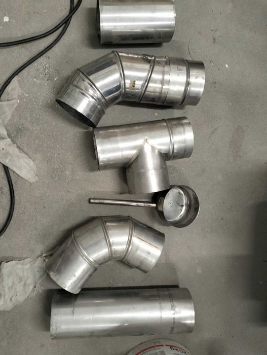 Rury przyłączeniowe pieca do komina