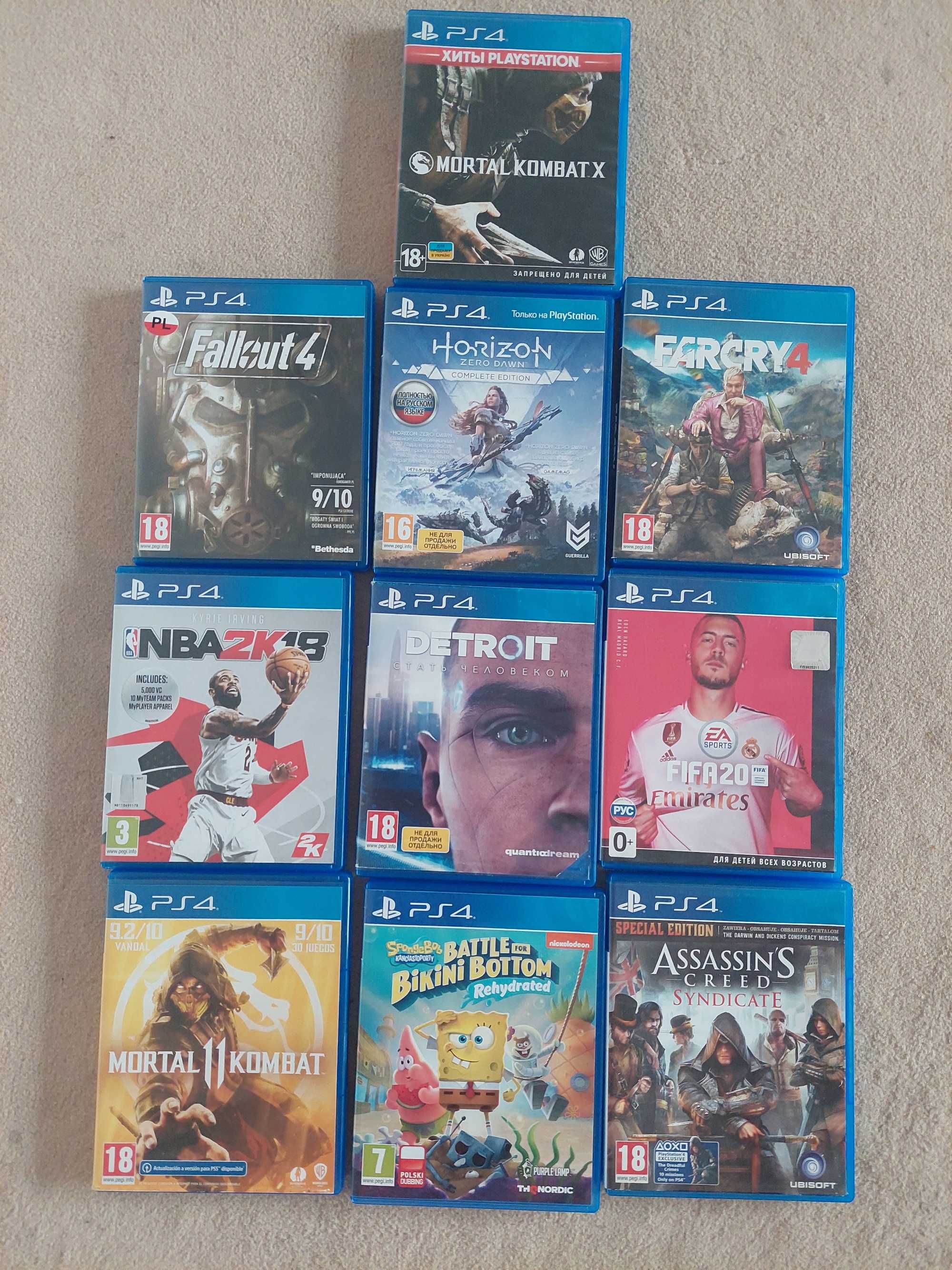 Płyty do konsoli PlayStation 4