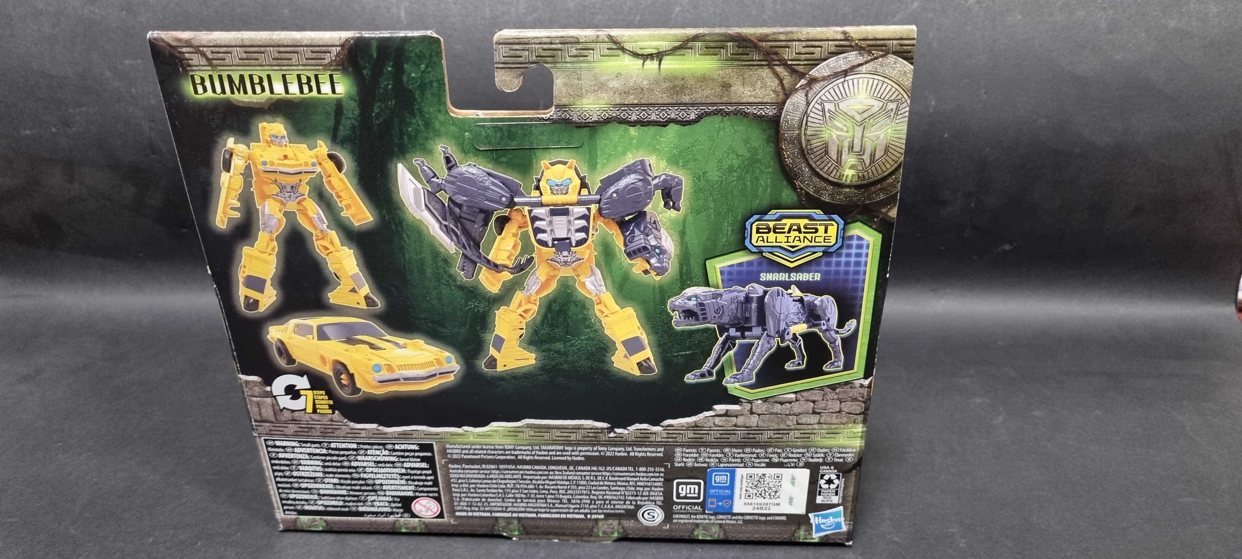 Hasbro, figurka Transformers, Bumblebee&Snarlsaber,
