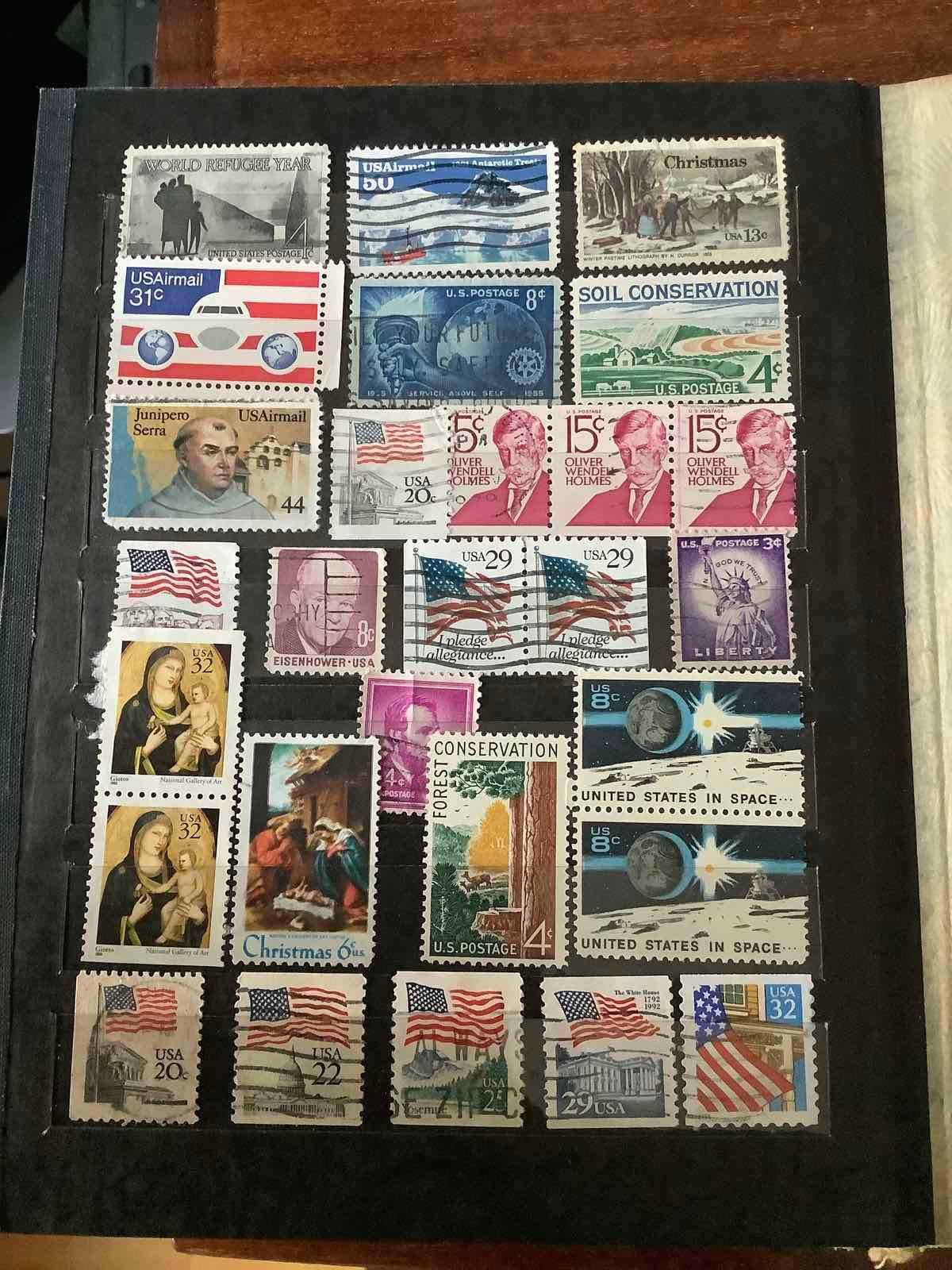 почтовые марки США