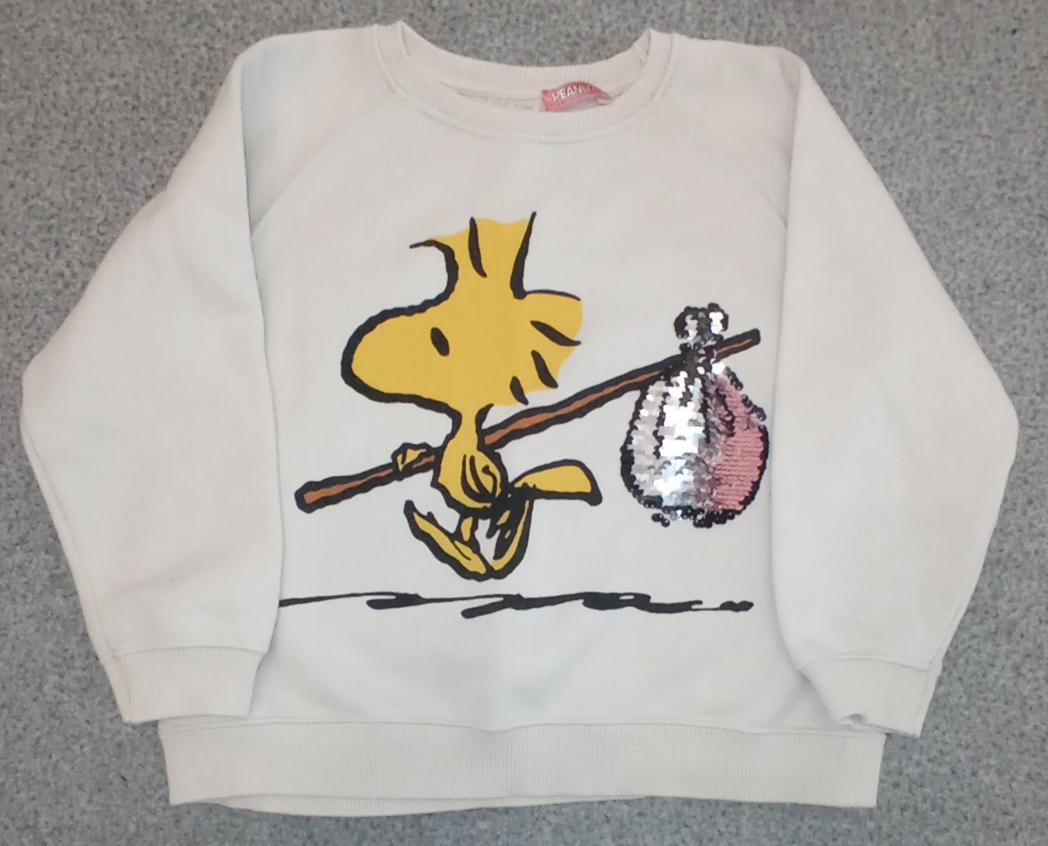 Sweat Snoopy com lantejoulas